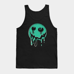 Droopy Smiley Face // Trippy Smile Tank Top